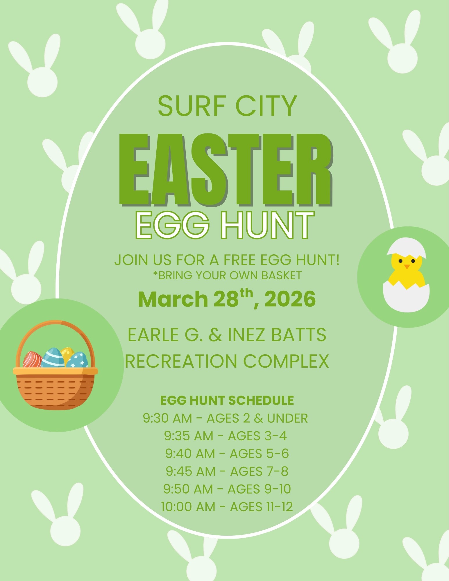 Surf City Easter Egg Hunt